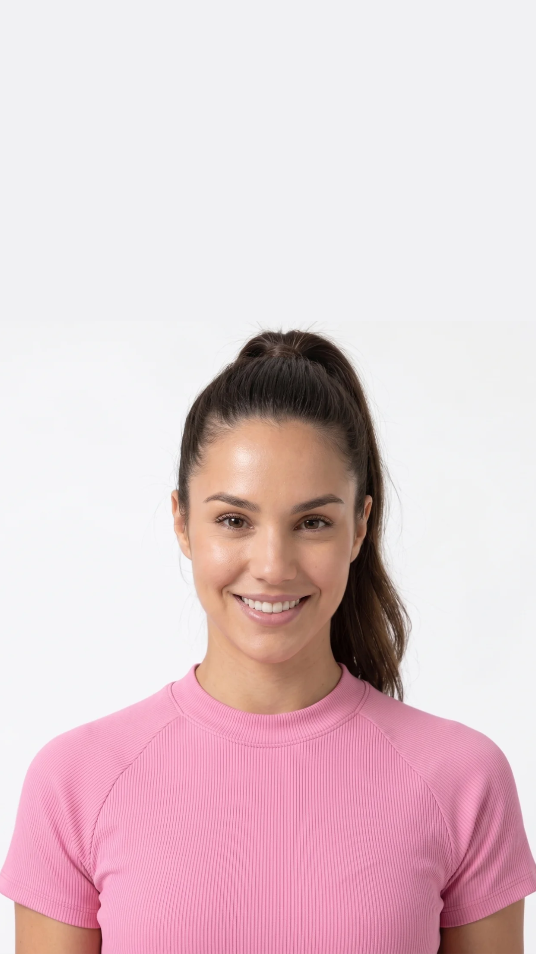 NOVA Crop Tee – Pink