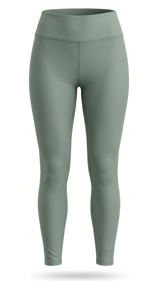 SAGE Leggings – High Waist, Olive Green